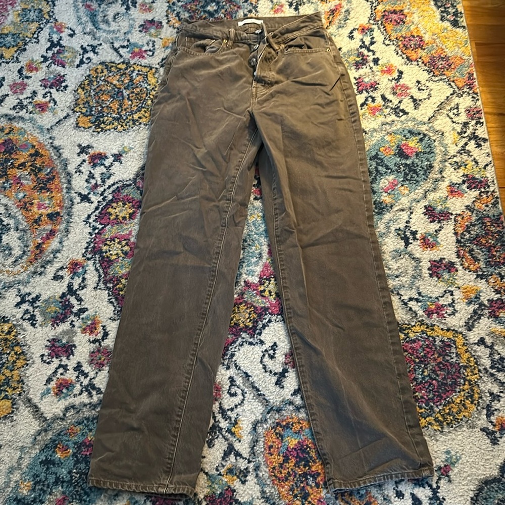 pacsun straight leg jeans